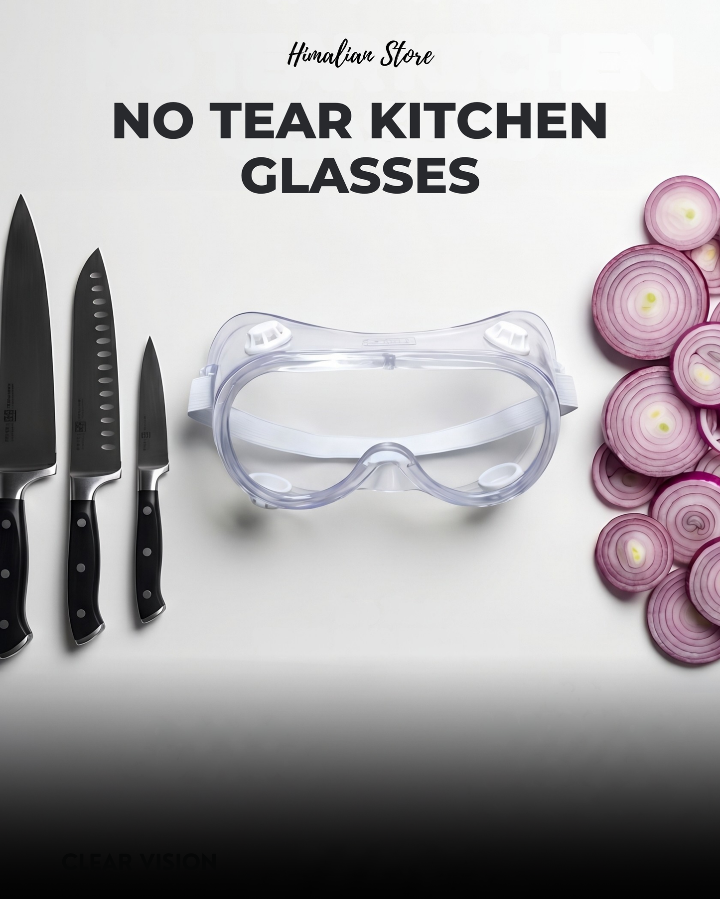 No Tears Kitchen Goggles