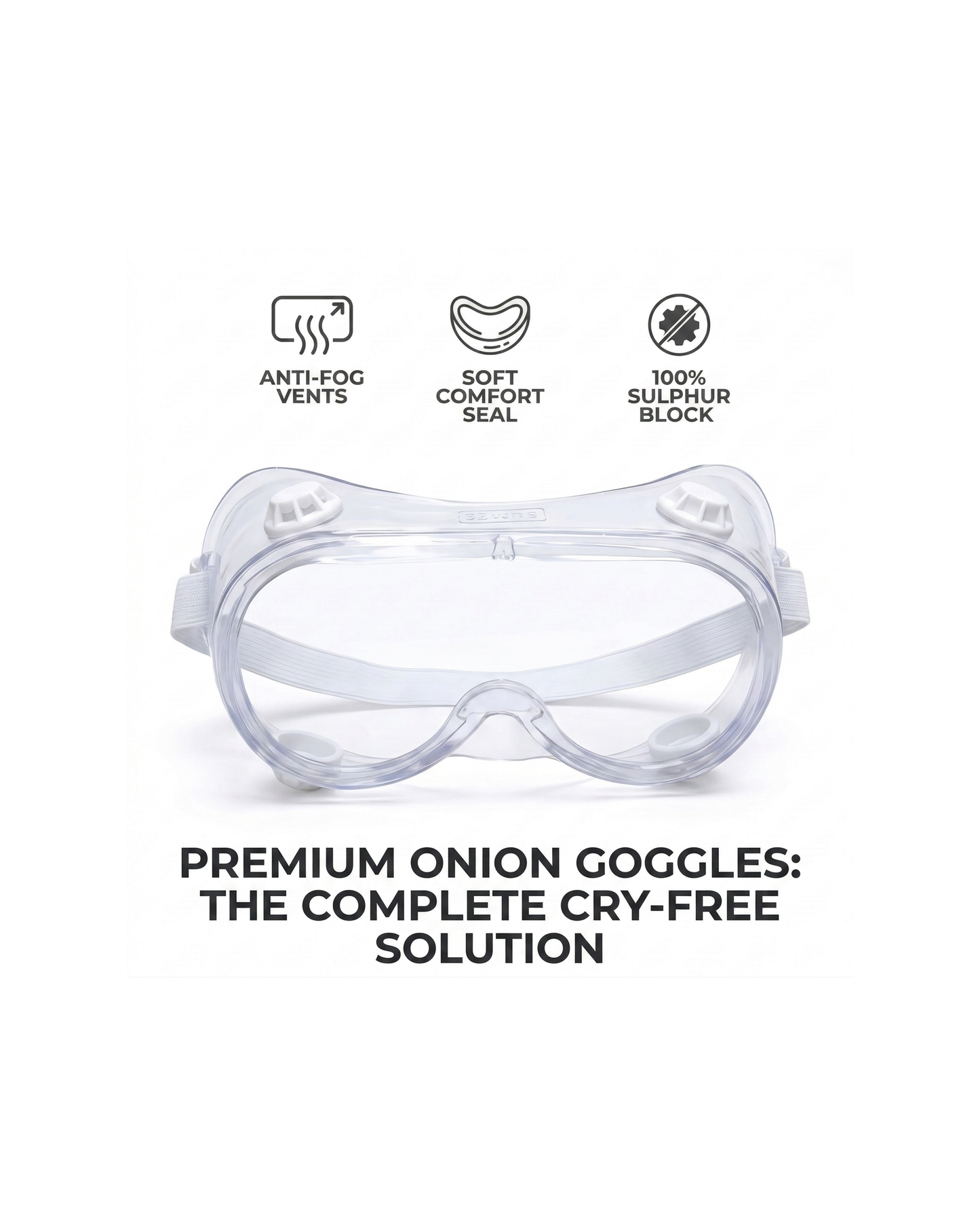 No Tears Kitchen Goggles
